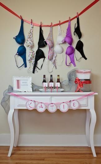 Hochzeit - Hostess With The Mostess® - Beer & Bra Bachelorette Party