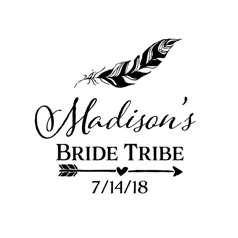 زفاف - Bride Tribe Tattoo -  Wedding Party Tattoo