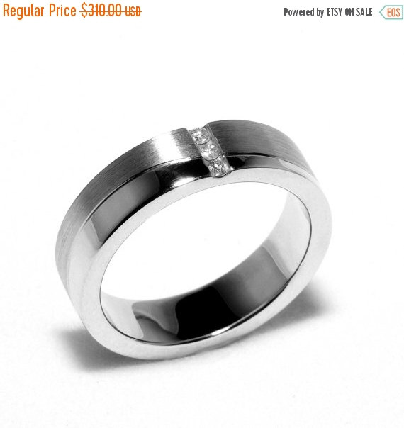 Mariage - ON SALE Womens Wedding Rings Promise Ring Engagement Ring With Diamonds