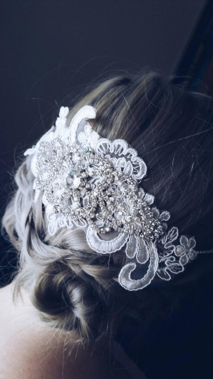 زفاف - Beautiful bridal hair accessorie