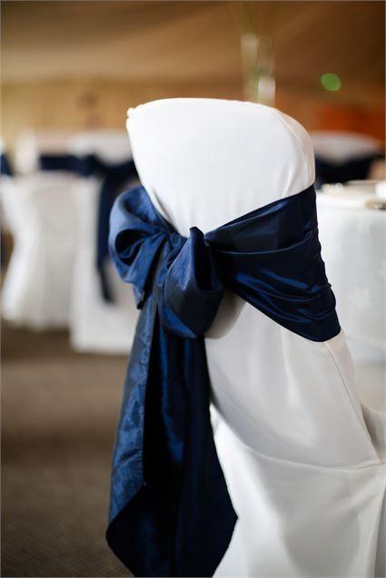 Mariage - Chair Covers, The Lensbury - Inspiration Gallery Wedding Venue Image 