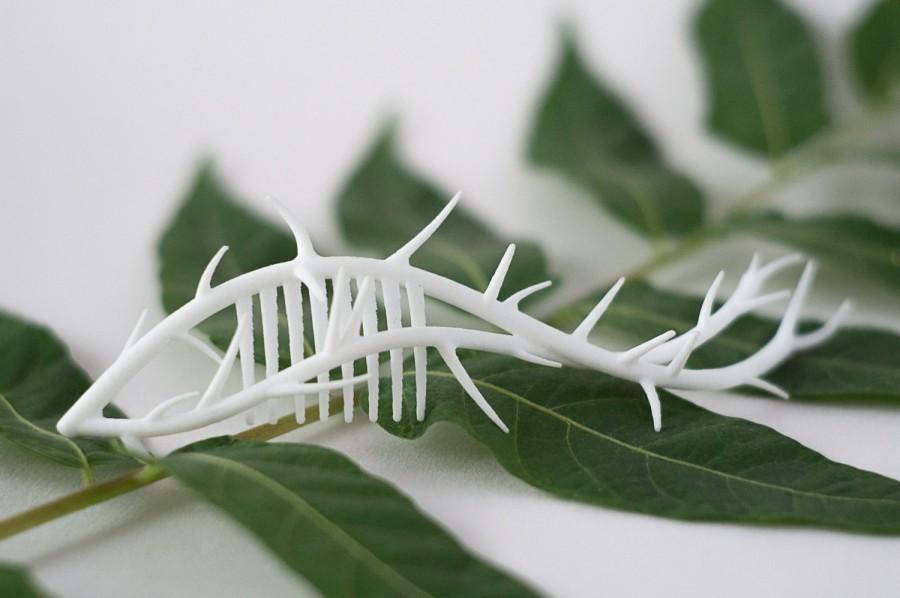 Wedding - Thorn Comb- 3D Printed Hair Accessory