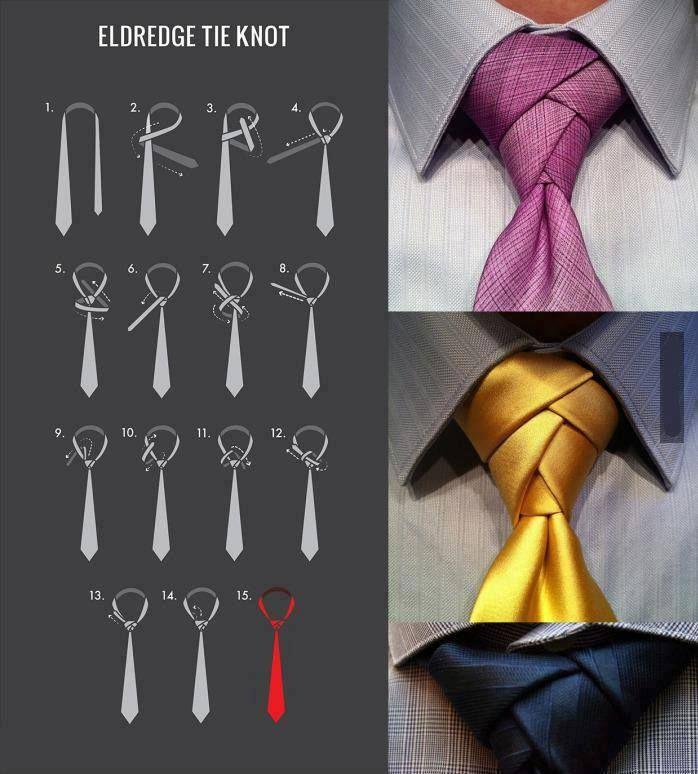 زفاف - How To Tie The Eldredge Tie Knot