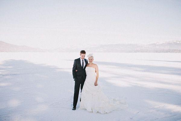 Свадьба - Glamorous Winter Idaho Wedding - Sara K Byrne