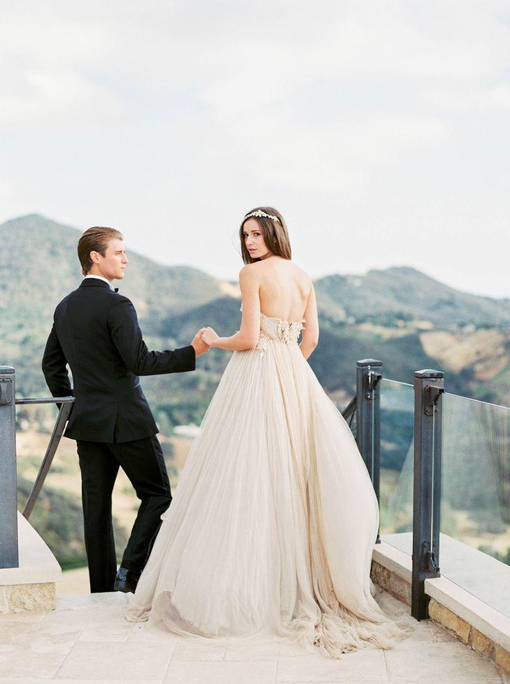 Hochzeit - Elegant Malibu Rocky Oaks Estate Shoot