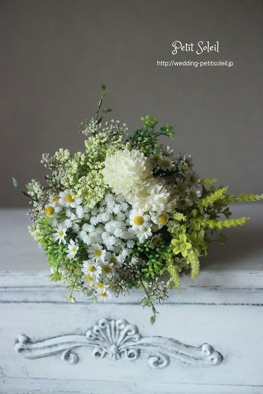 Свадьба - 小花のナチュラルブーケ（造花）