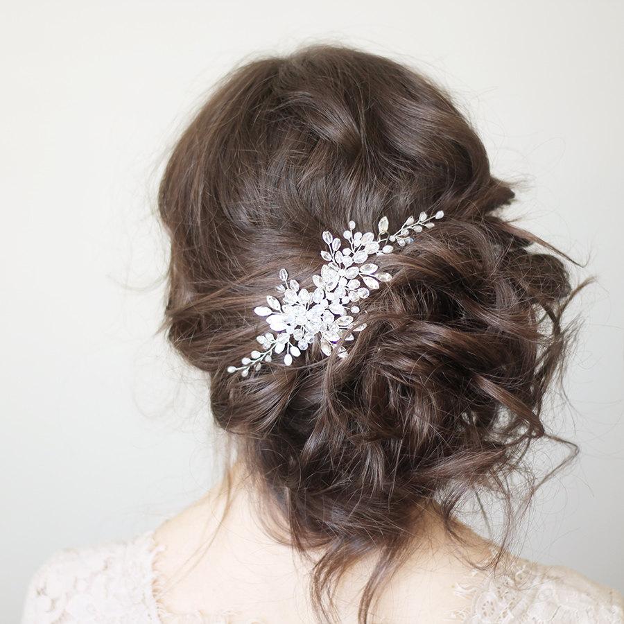 Hochzeit - Bridal Headpiece, Crystal Bridal Hair Piece, Cristal Bridal Headpiece, Bridal Hair Ornament, Crystal Wedding Hair Piece, Wedding Headpiece