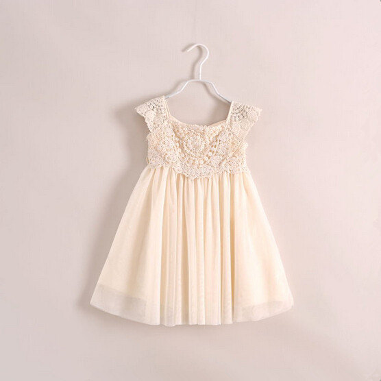 Wedding - Crochet Boho Baby Sun Dress
