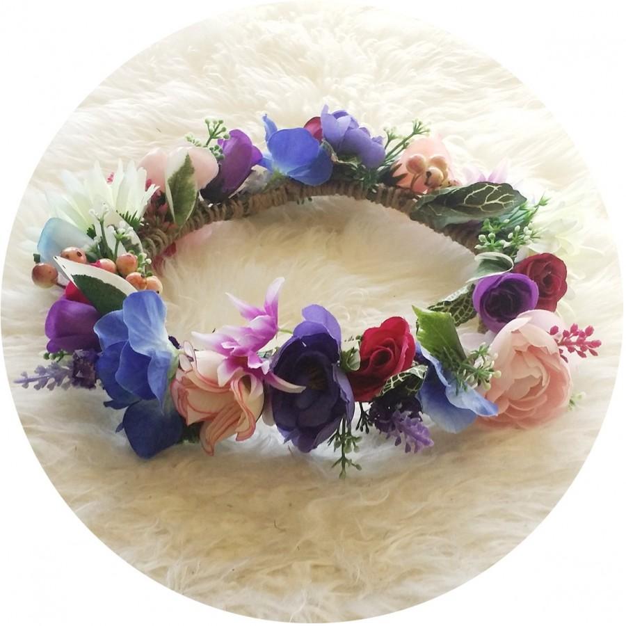 Wedding - I love.. Spring Carnival Race Flower Crown