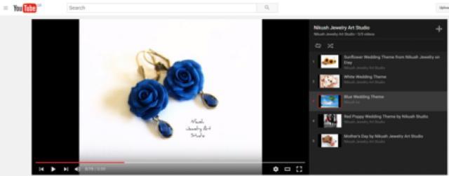 Wedding - Blue Wedding Theme from Nikush Jewelry