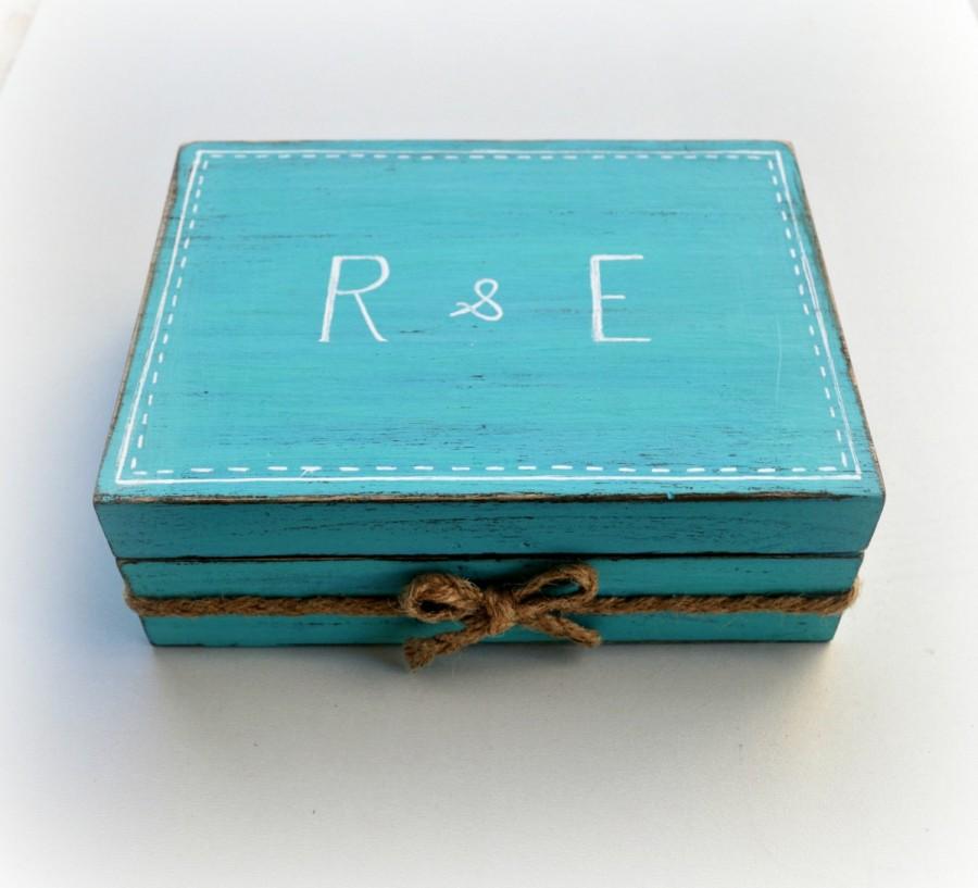 Wedding - Wedding ring box, Rustic ring box, Ring pillow box, Personalized ring box, Pillow box, Ring box, Engagement ring, Choose your Color