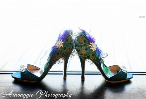 Hochzeit - Shoe Clips Peacock Fan. Couture Bride Bridal Bridesmaid Etsy Gift, Elegant Birthday, Rhinestone Crystals Flower, Statement Bachelorette Clip