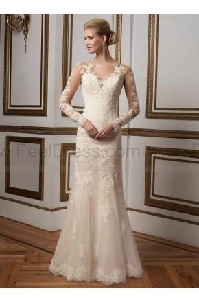 Mariage - Justin Alexander Wedding Dress Style 8812