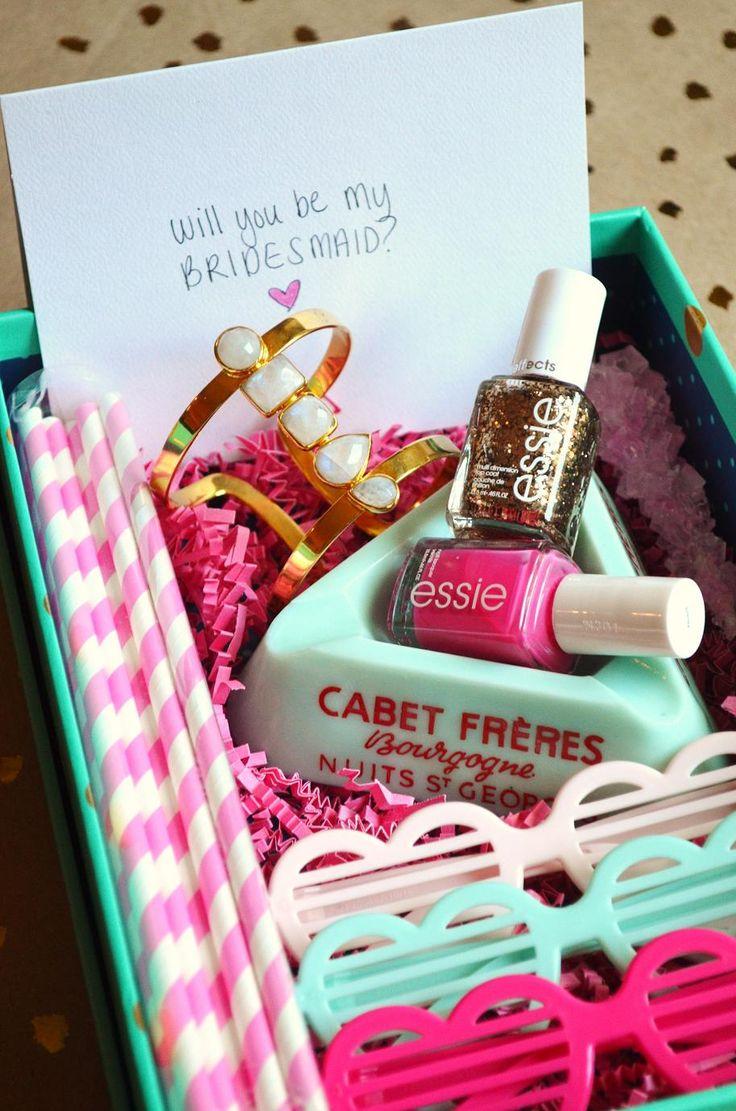 Свадьба - How To Make A "Will You Be My Bridesmaid?" Box - Classic Bride Blog