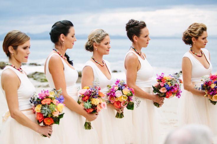 Mariage - Beach Wedding Bursting With Colour