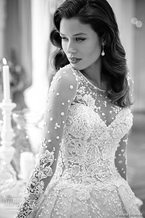 Hochzeit - Wedding Dresses From Maison Signore Excellence 2016 Bridal Collection