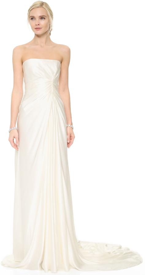 Wedding - Reem Acra Lady Slipper Gown