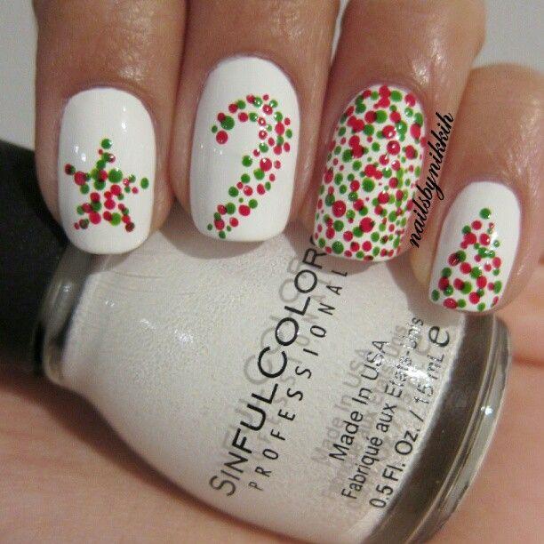Свадьба - 36 Sparkling Nail Designs For Christmas Party