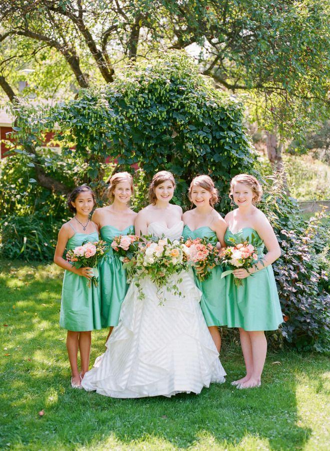 زفاف - Ireland Inspired Green Garden Wedding