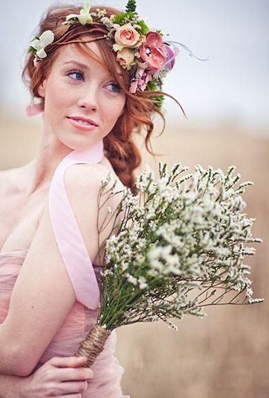 Wedding - Community Post: 26 Flower Crowns That Are Perfect For Your Fall Wedding