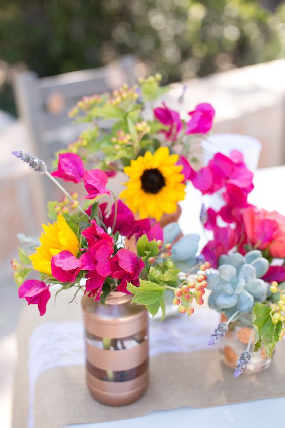 Mariage - Colorful Chic Ranch Wedding In Carlsbad, CA