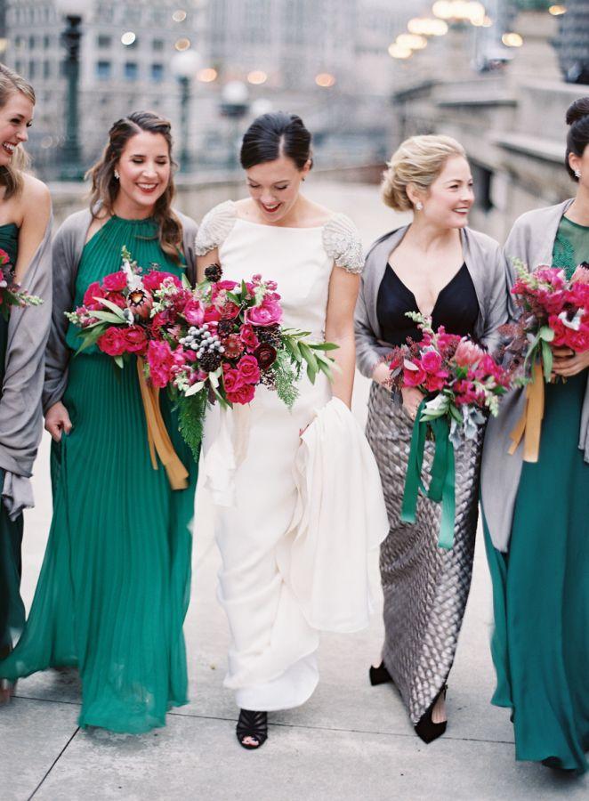Свадьба - A Jewel Tone Wedding Palette? See How It's Done!