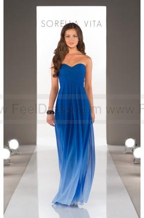 Mariage - Sorella Vita Blue Ombre Bridesmaid Dress Style 8405OM