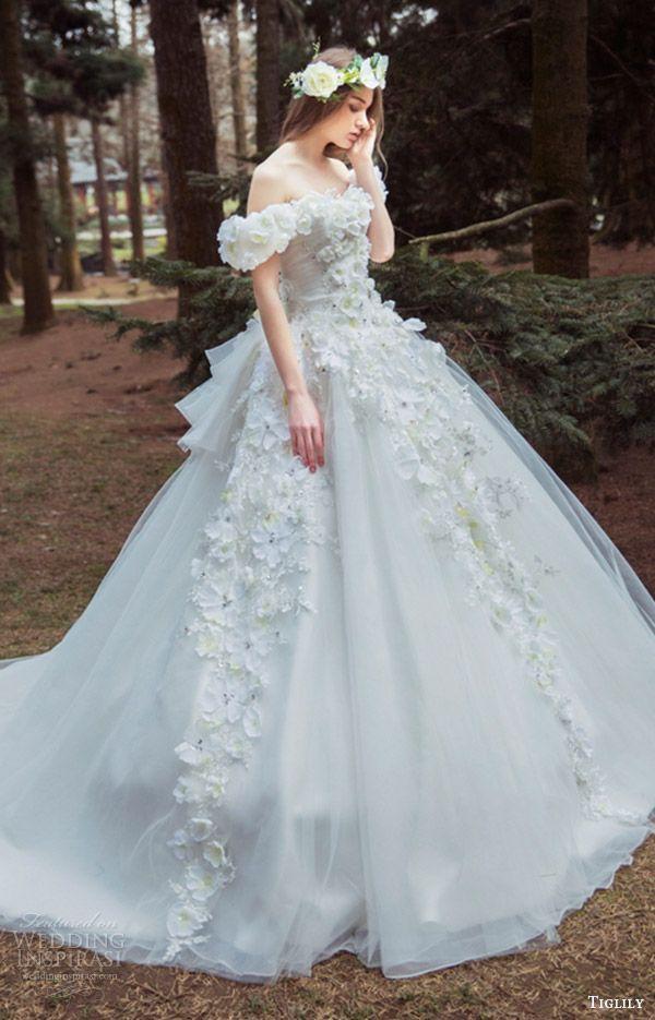 زفاف - Tiglily Spring 2016 Wedding Dresses — “Collection Of Pandora” Bridal Collection