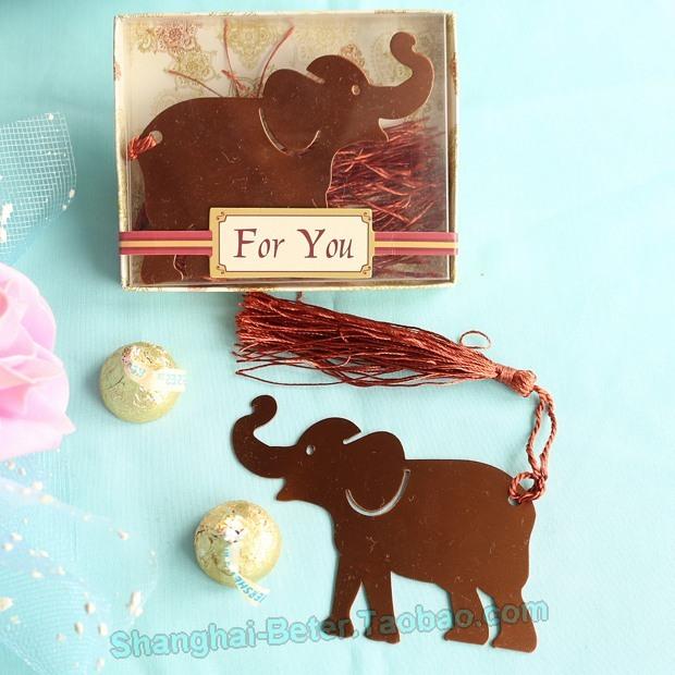 Свадьба - india Lucky Elephant BookMark kindergarten party Favor WJ063
