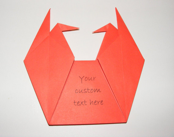 Wedding - Origami envelope for wedding invitation, Envelope for baby showers, Set of 100 origami envelope, crane envelope for wedding, origami crane