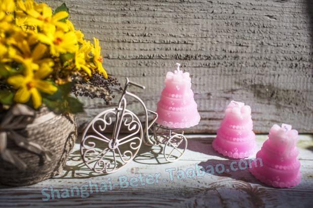 Mariage - Wedding Cake Candle Birthday Baby Party DoorGifts BETER-LZ006