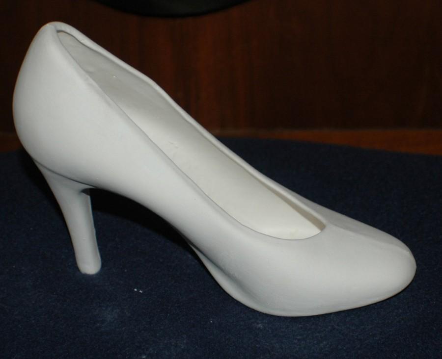 زفاف - Ready to Paint Plain High Heeled Shoe