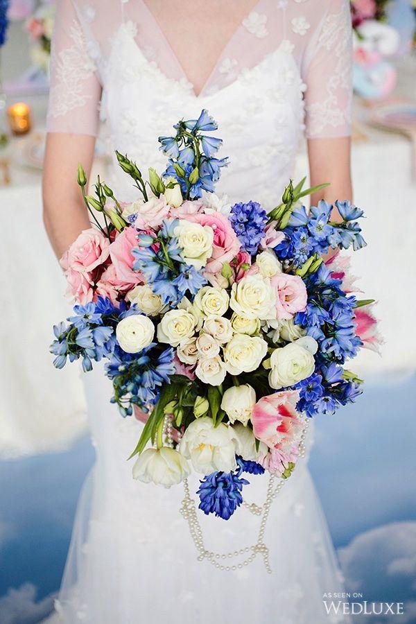 Свадьба - The Pantone Colours Of The Year - Serenity And Rose Quartz Wedding Inspiration 