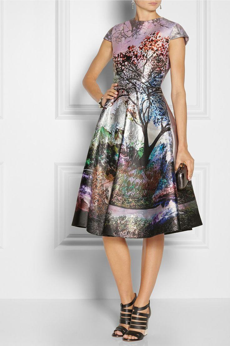 Mariage - Babelonia metallic jacquard dress