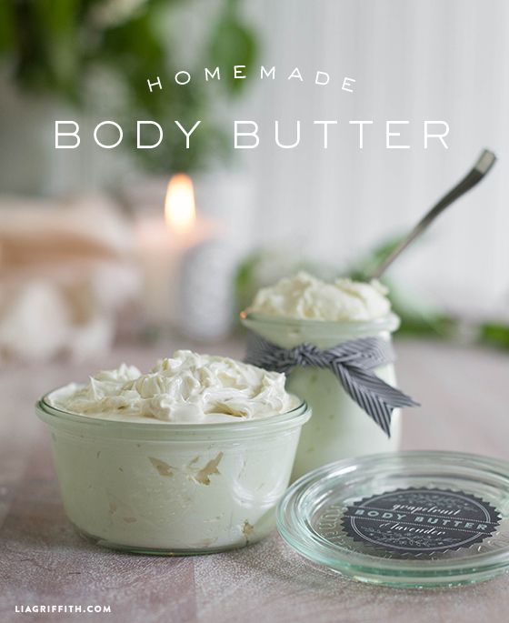Свадьба - Homemade Whipped Body Butter