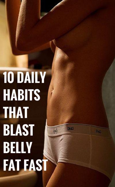 Hochzeit - 10 Daily Habits That Help Blast Belly Fat
