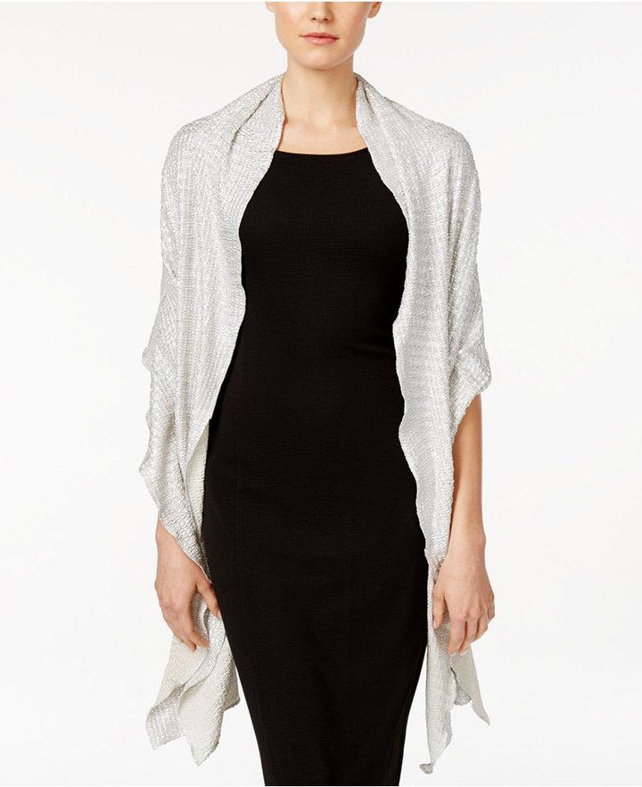 Mariage - Style & Co. Metallic Foil Evening Wrap, Only at Macy's