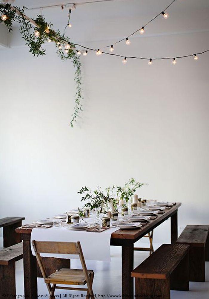 Mariage - Beautiful Dining Inspiration (Bodie And Fou)