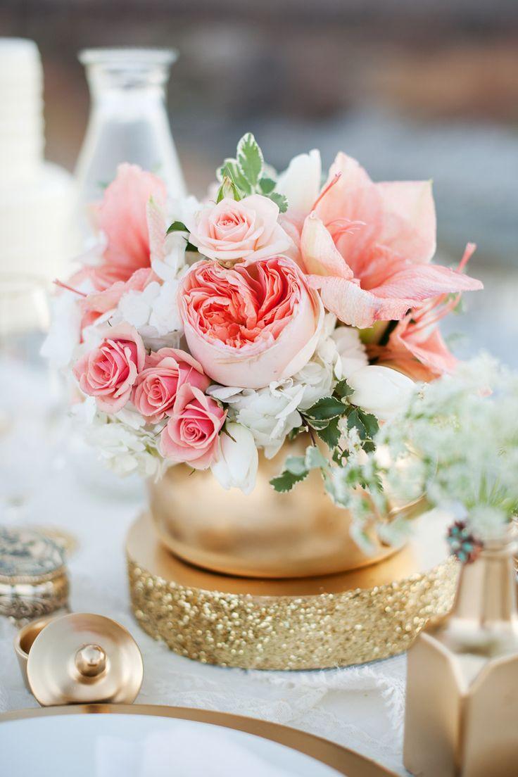 Mariage - Gold   Peach Mother & Daughter Bridal Inspiration