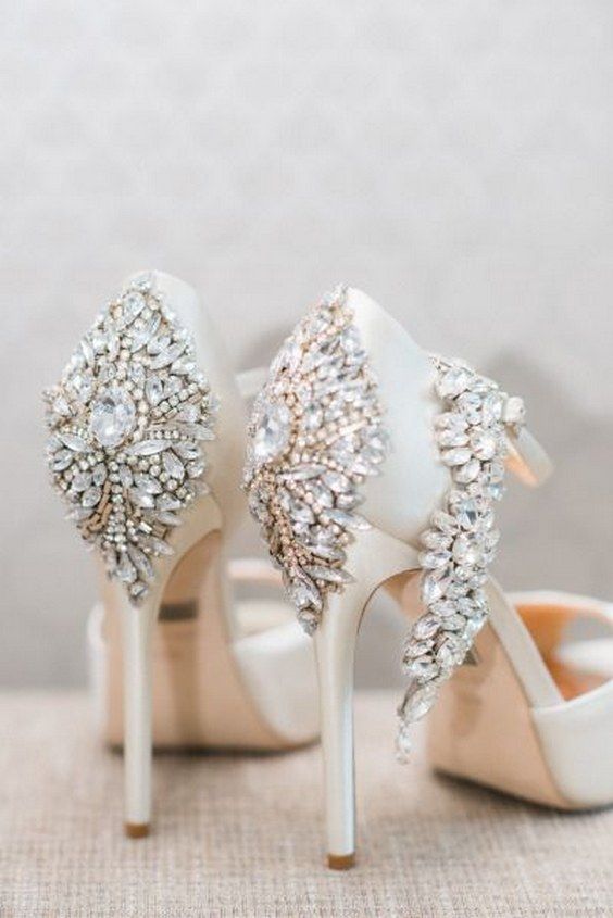 زفاف - 100 Pretty Wedding Shoes From Pinterest