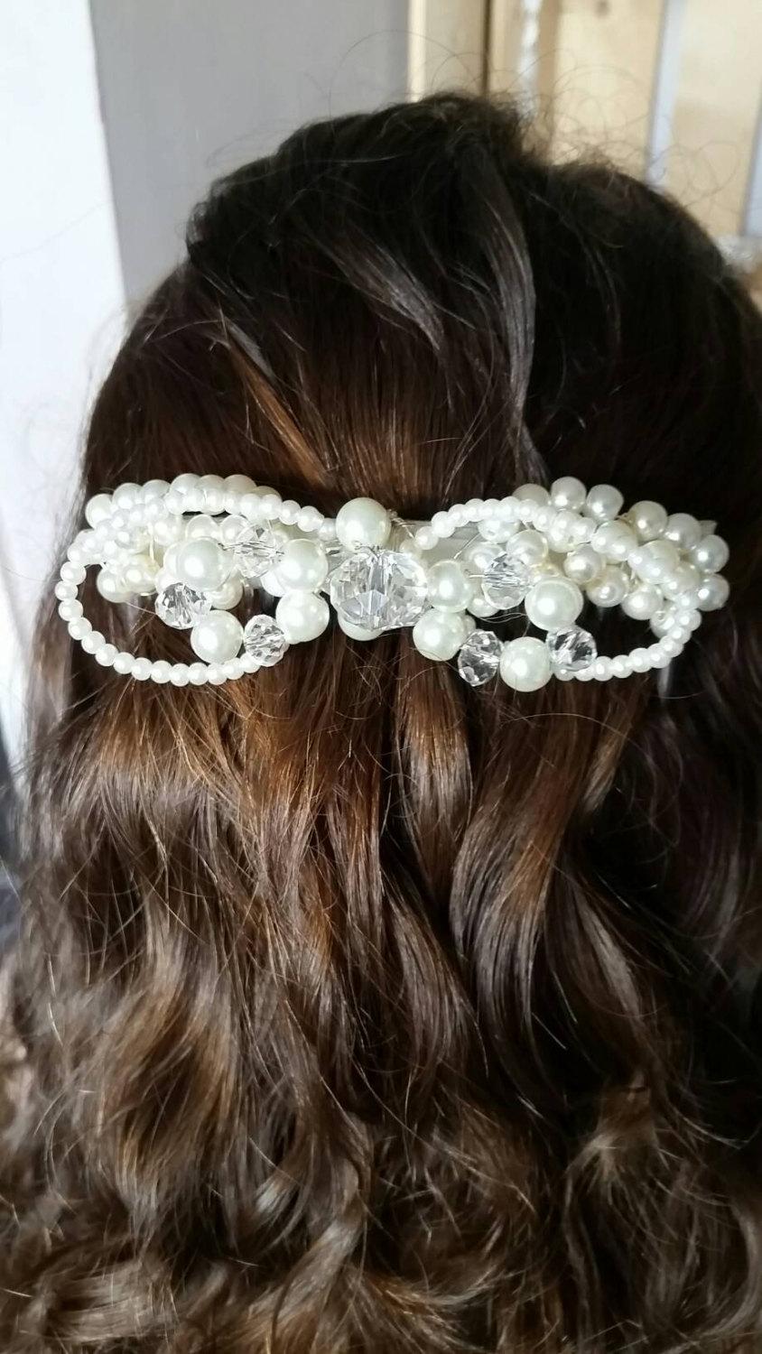 Hochzeit - Bridal Hair Comb 