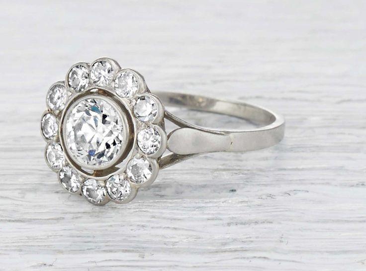 Свадьба - Art Deco Engagement Rings 
