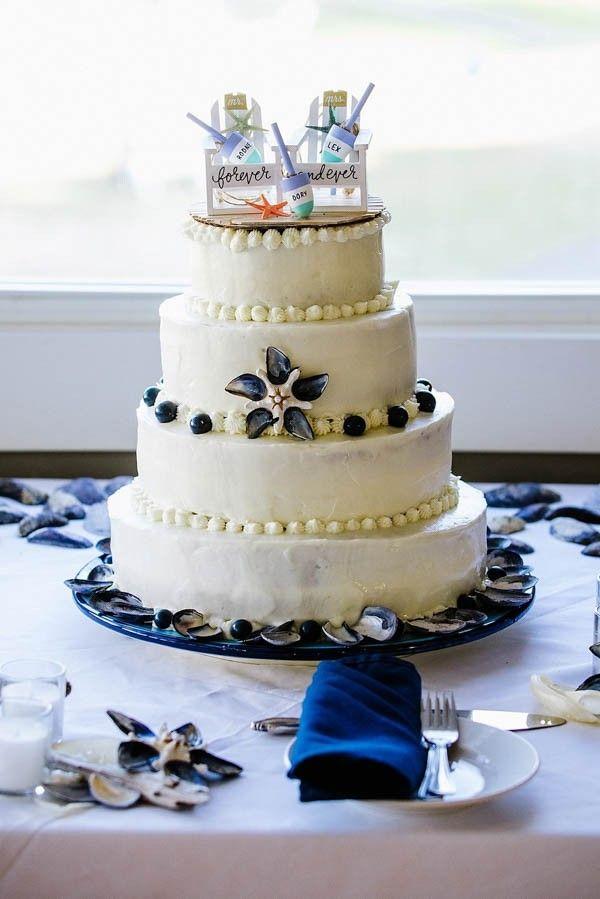 زفاف - Ocean Inspired Watercolor Wedding At Newagen Seaside Inn