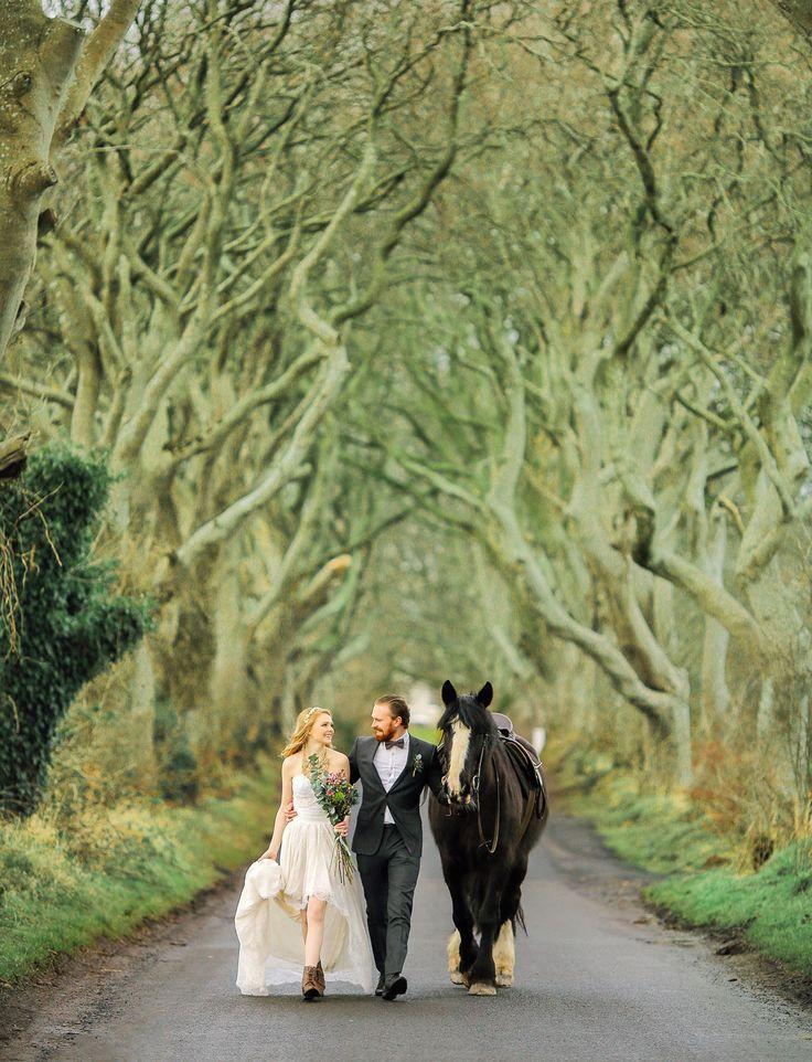 Wedding - Elopement Inspiration At An Irish Castle