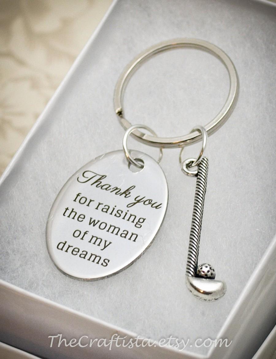 Mariage - Father of the Bride Keychain, Choose Your Charm - WD - Father of the Bride From Groom, Gift for Bride's Dad, Gift for Bride's Father