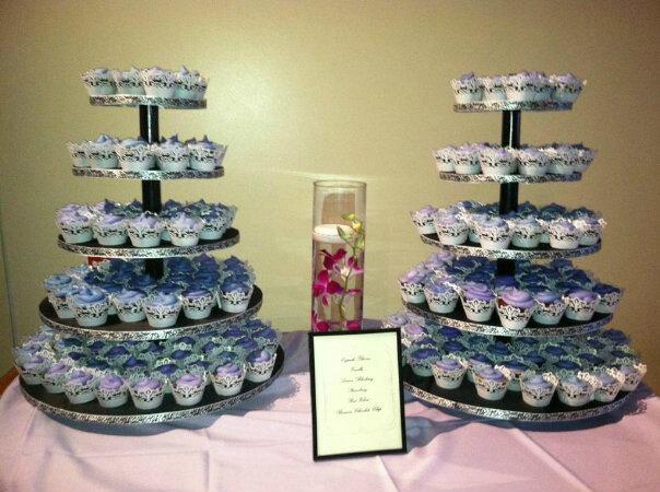زفاف - Cupcake Stand 5 Tiered Wedding