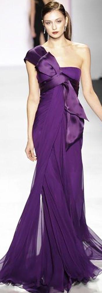 Свадьба - Stunning Purple Dress