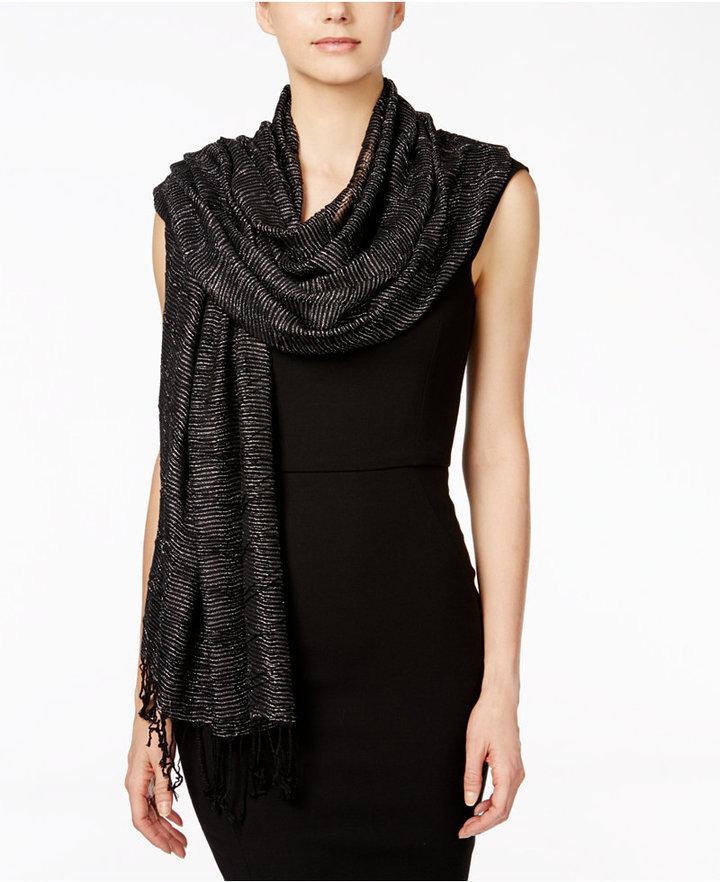 زفاف - Style & Co. Textured Weave Wrap, Only at Macy's