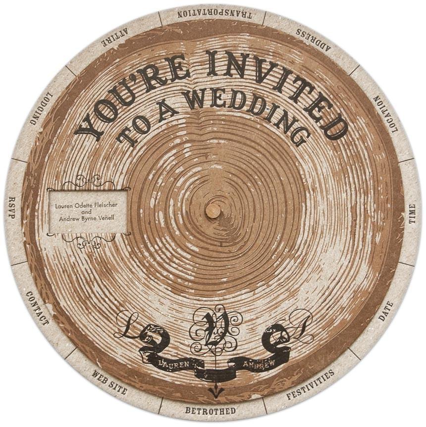 Свадьба - Wedding Wheels invitation templates
