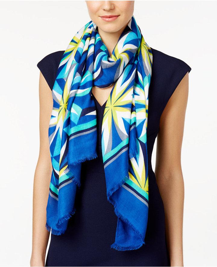 Mariage - INC International Concepts Tile Floral Print Pashmina Wrap, Only at Macy's